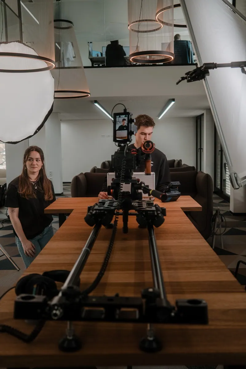Dreh bei Golden Cut Media