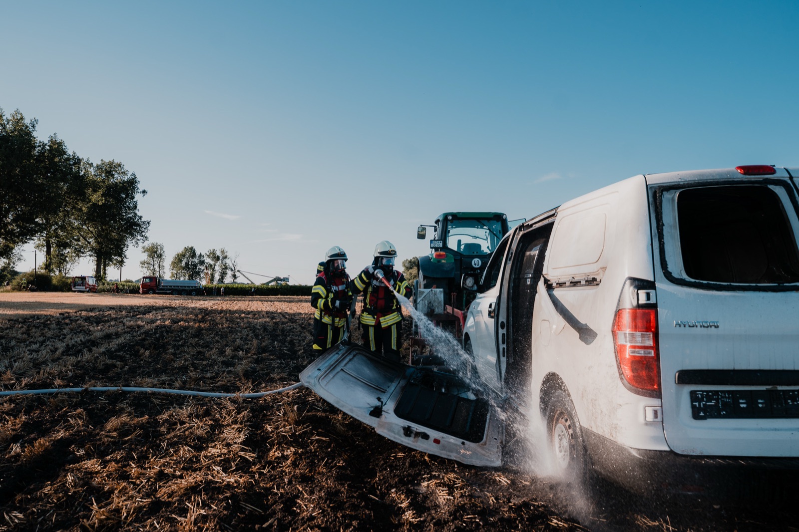 Einsatzreportage zur Marktübung der Feuerwehren Jettingen-Scheppach — Standbild 5