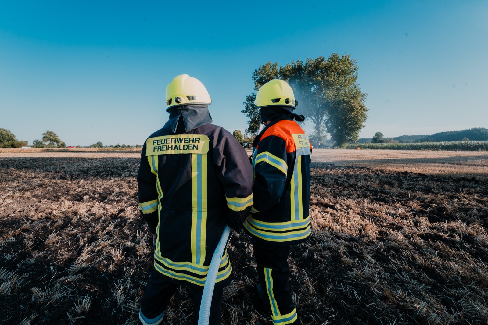 Einsatzreportage zur Marktübung der Feuerwehren Jettingen-Scheppach — Standbild 8