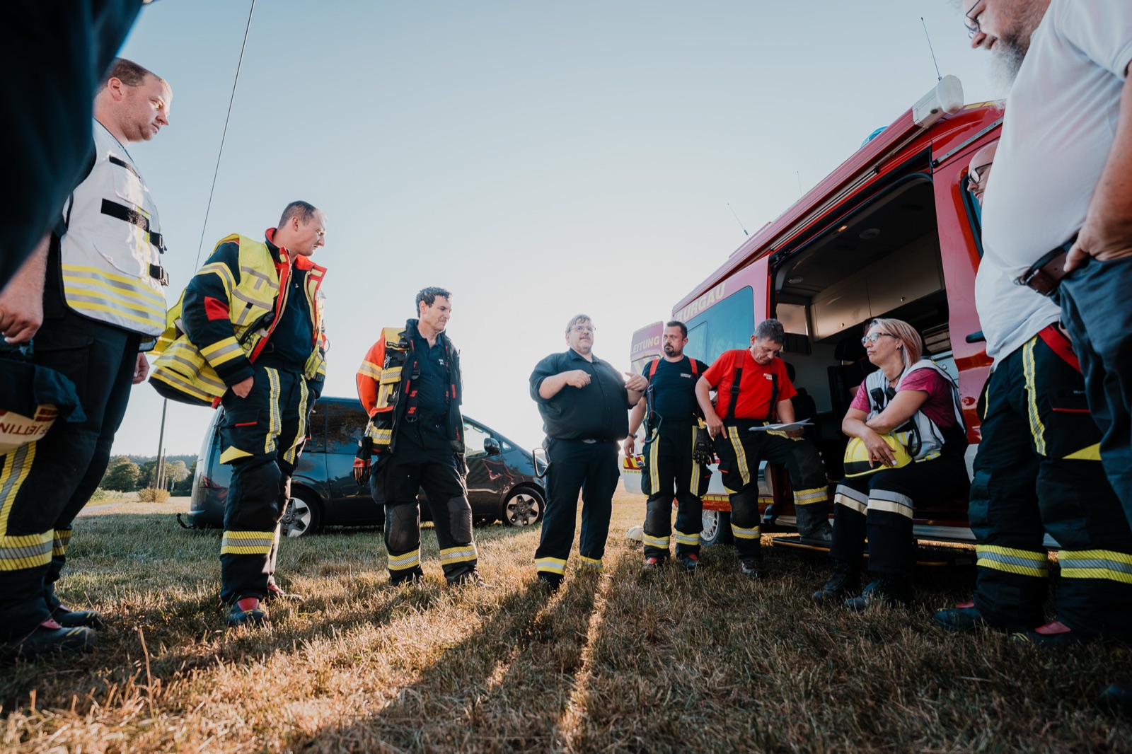 Einsatzreportage zur Marktübung der Feuerwehren Jettingen-Scheppach — Standbild 9