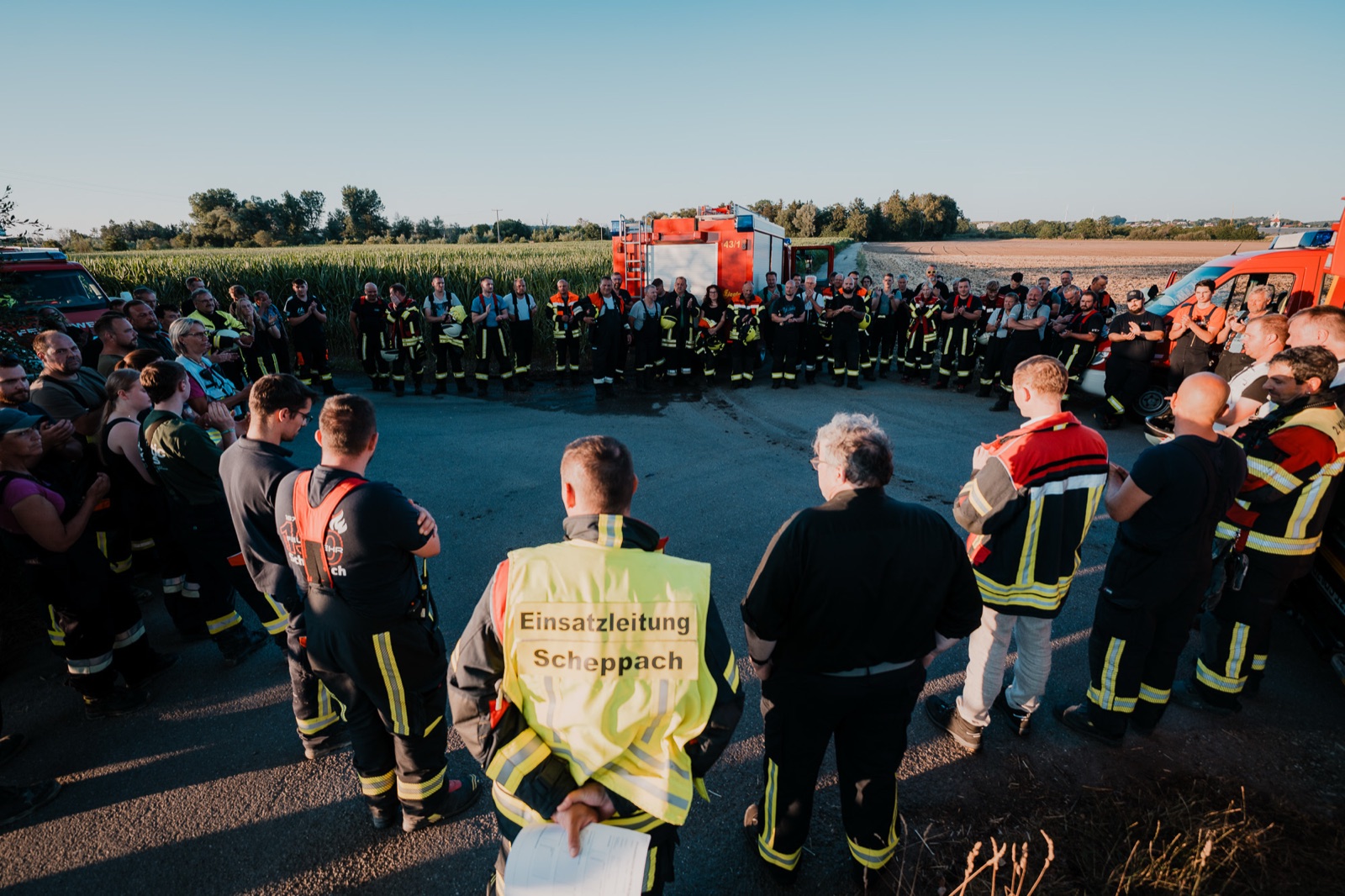Einsatzreportage zur Marktübung der Feuerwehren Jettingen-Scheppach — Standbild 12