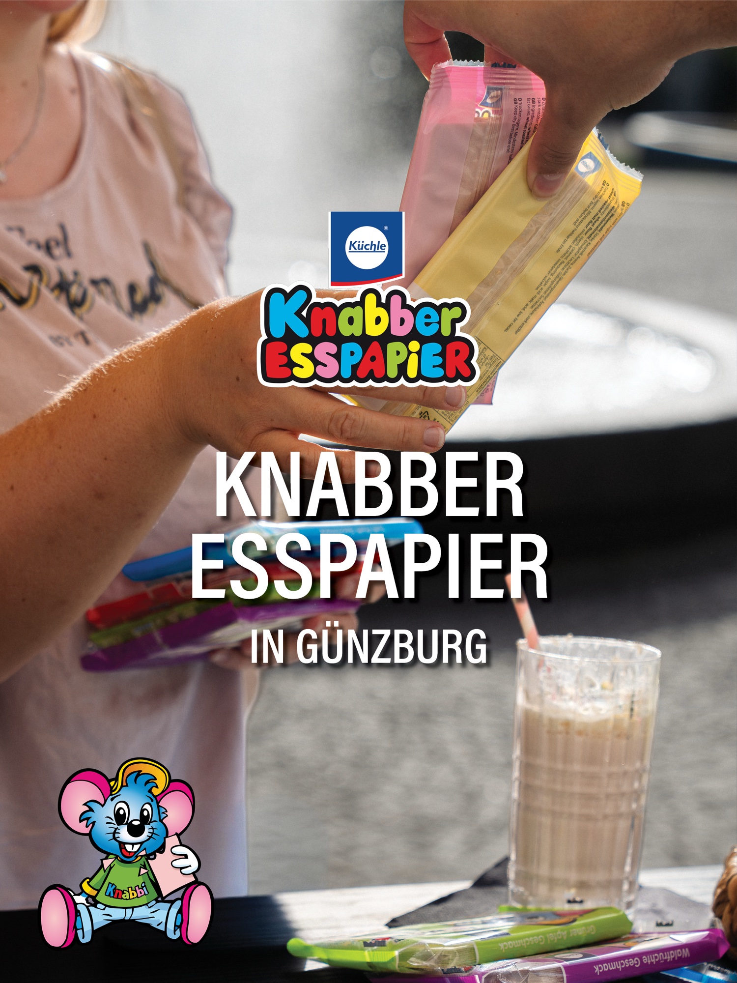 Social-Media-Content und Eventstand für Knabber Esspapier, Standbild 2