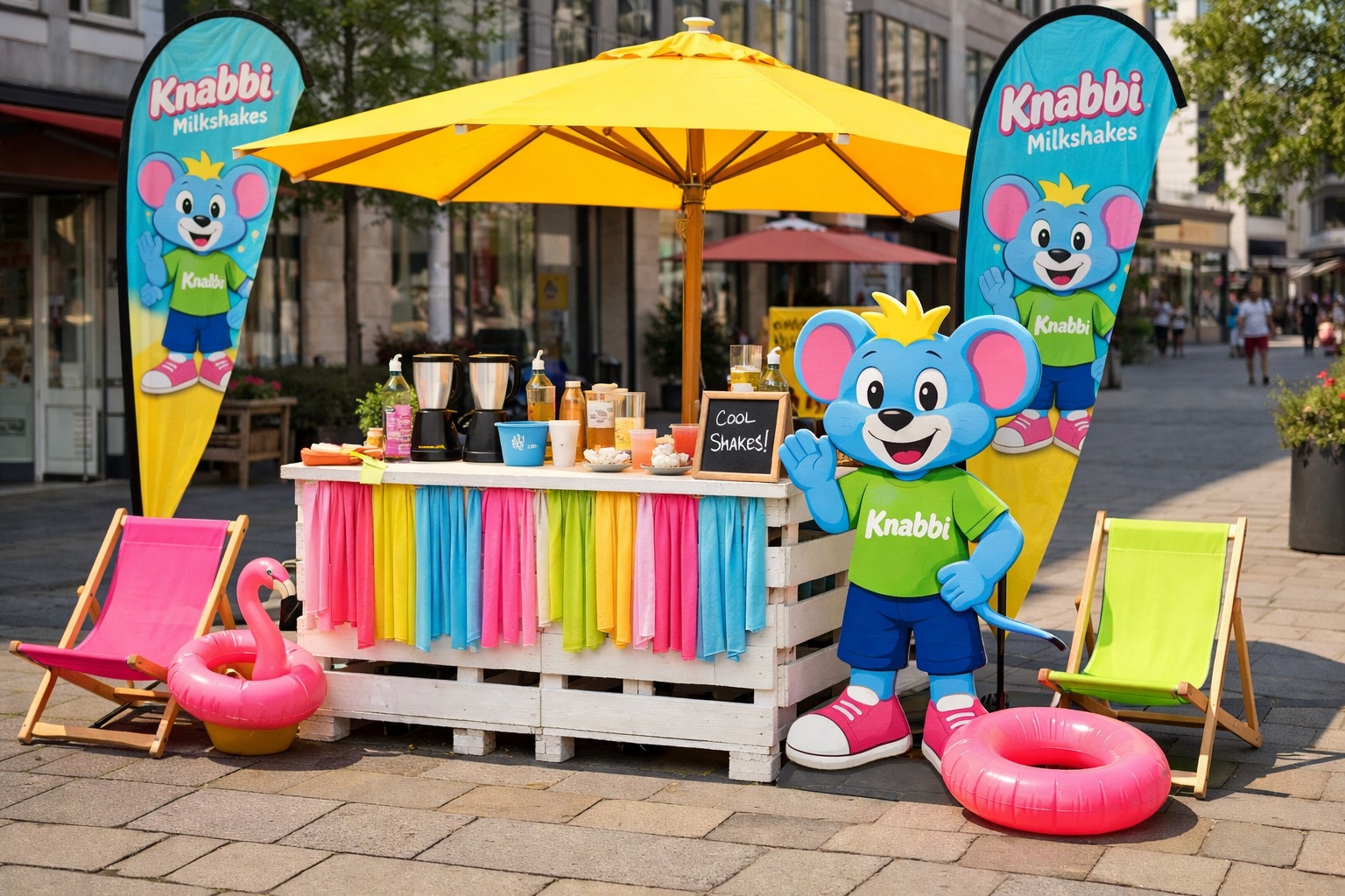 Social-Media-Content und Eventstand für Knabber Esspapier, Standbild 13