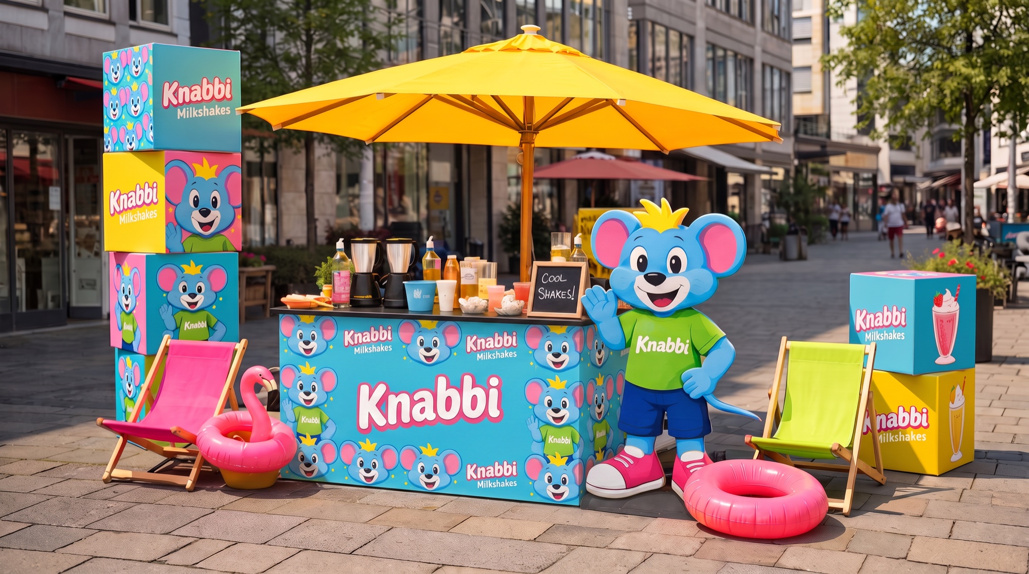 Social-Media-Content und Eventstand für Knabber Esspapier, Standbild 15